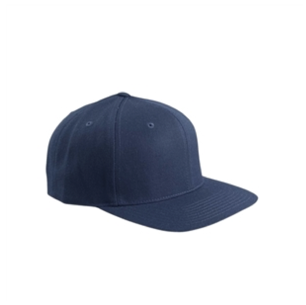 Snapback flat visor baseball cap