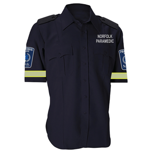 Navy Short Sleeve Uniform Shirt