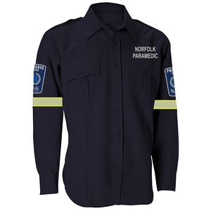 Navy Long Sleeve Uniform Shirt